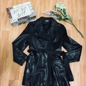 Wilson leather belted